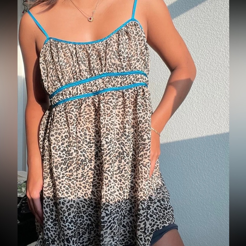 Vintage Cheetah Slip Top